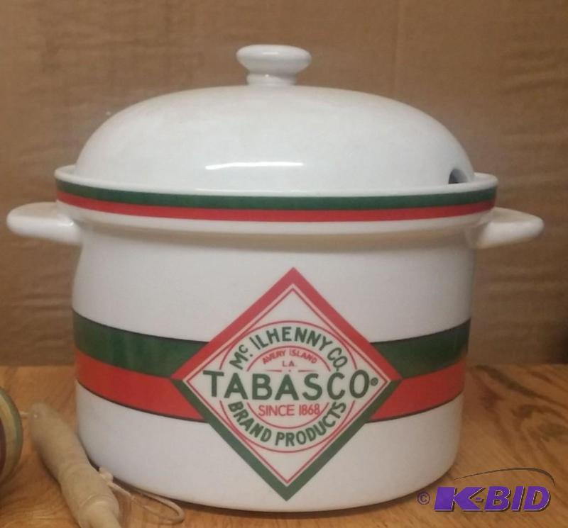 McIlHenry Tobassco Sauce Bean Pot...