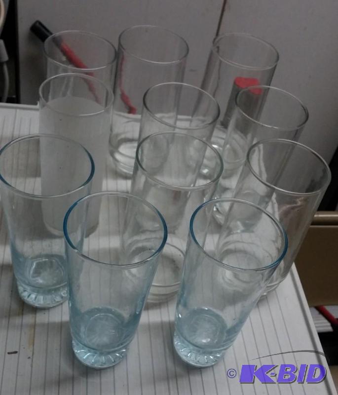 Glassware as shown...