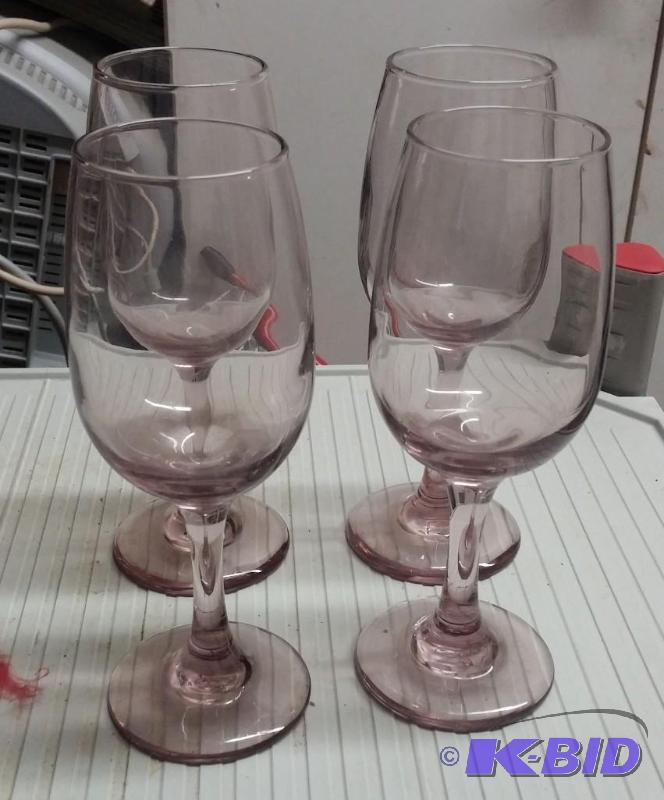 Glassware as shown...