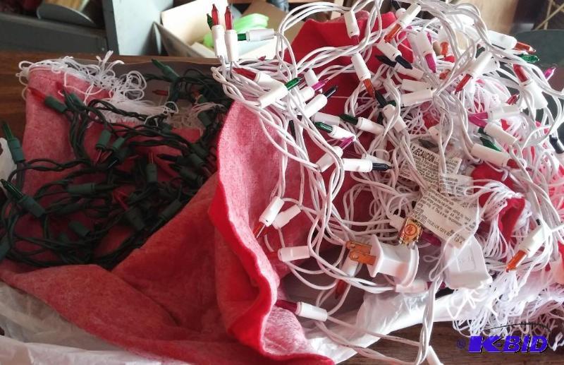 lot 17 image: Christmas Lights as shown...