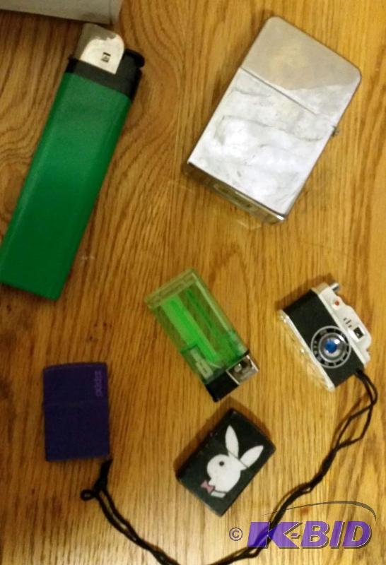 lot 25 image: Large Lot of collectable Lighters, the Zippo ...