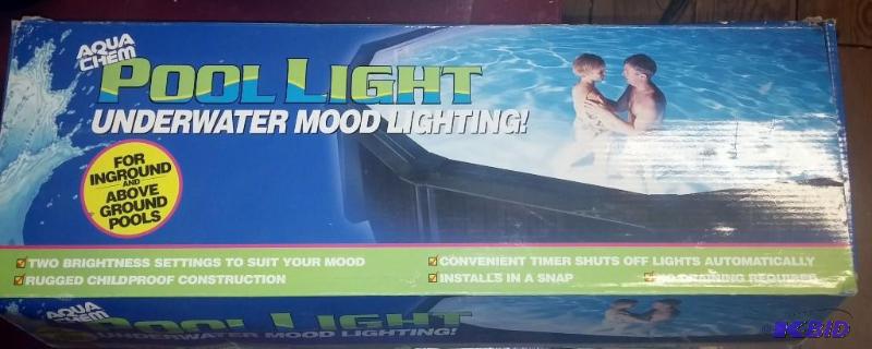 lot 29 image: NEW IN BOX Aqua Chem Mood lighting for pools...