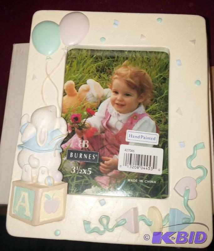 lot 30 image: NEW IN BOX Hand Painted Childrens Ceramic Co...