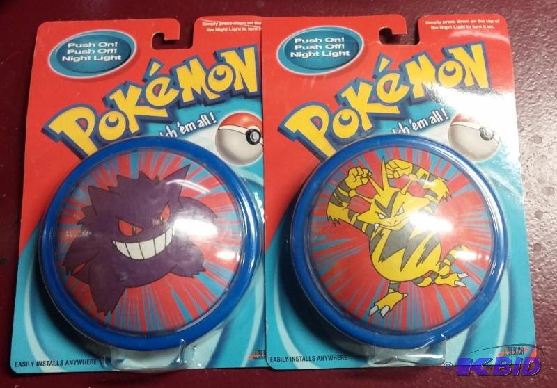 lot 47 image: Lot of 2 NEW in package touch Pokeman Lights...