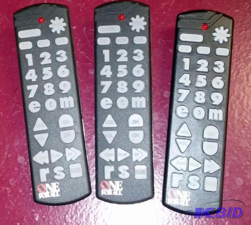 Lot of All In One Universial Remotes as shown...