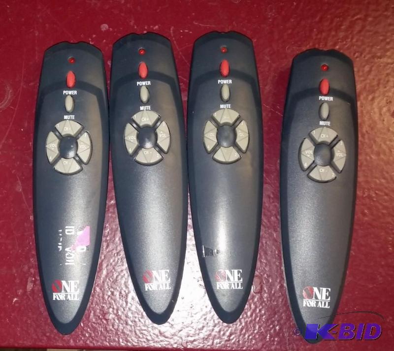 Lot of All In One Universial Remotes as shown...
