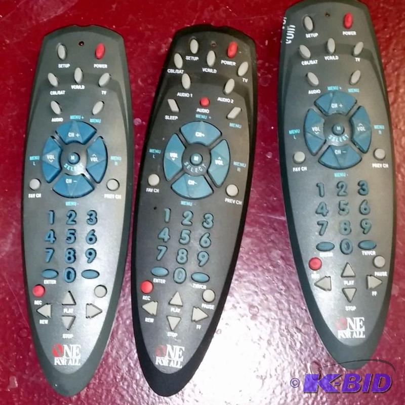 Lot of All In One Universial Remotes as shown...