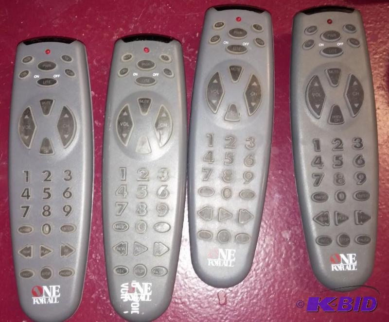 Lot of All In One Universial Remotes as shown...