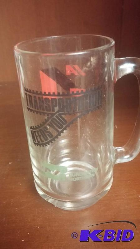 Vintage 1972 Burlington Northern mug...