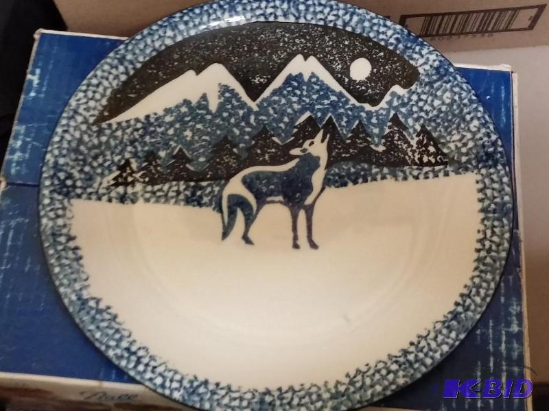 Fox Craft Wolf Plate...