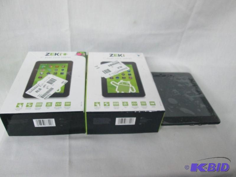 lot 41 image: (3) - Zeki Tablets