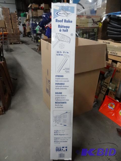 New suncast brand roof rake. Strong graphite ...