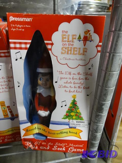 Elf on NEW Pressman brand The Elf on the Shel...
