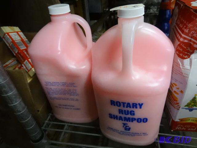 NEW Qty 2 bottles of TJC carpet shampoo. Gall...
