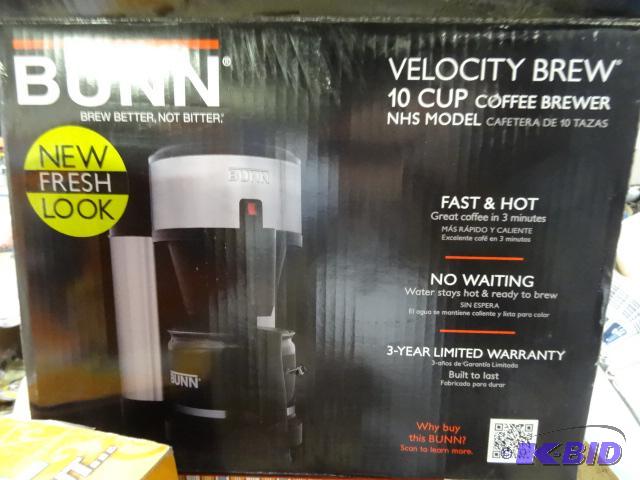 NEW in box Bunn Velocity brew 10 cup coffee b...