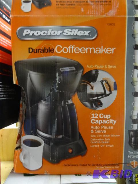 New in box Proctor Silex brand durable coffee...