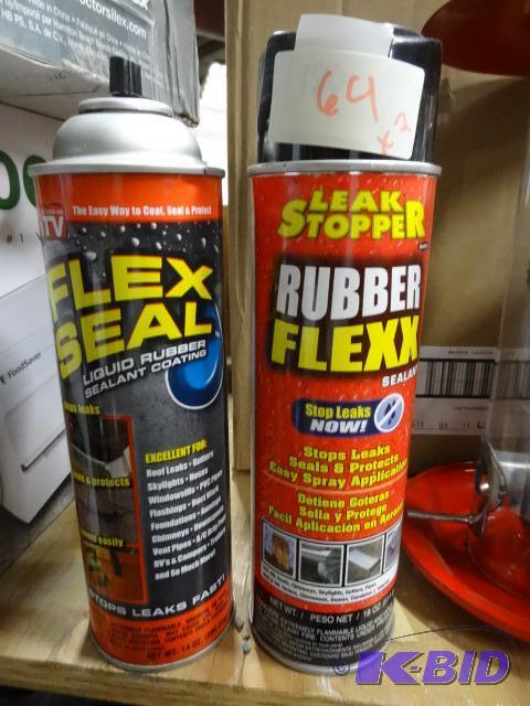 New qty 2 leak stopper rubber flex spray seal...