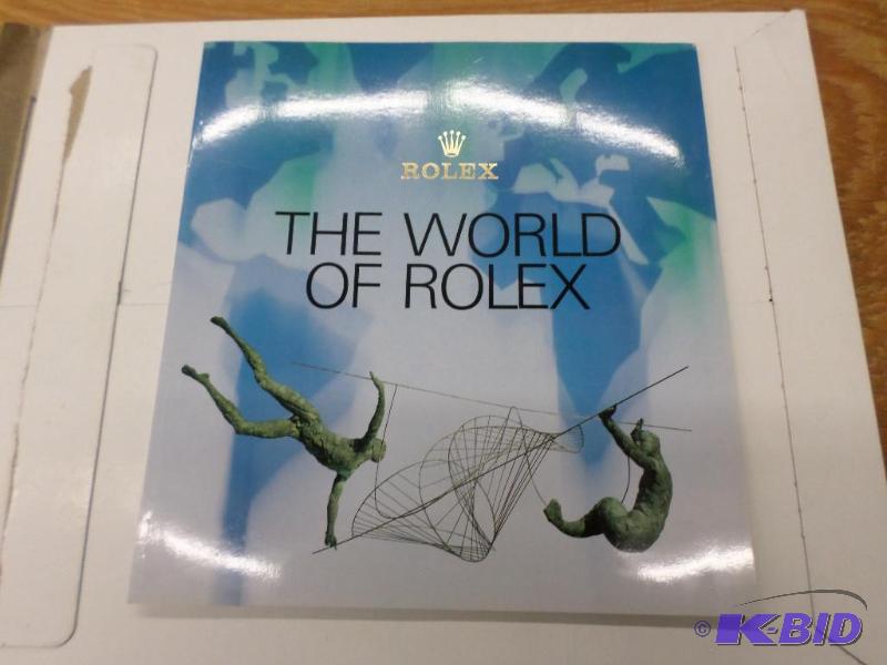 Rolex Watch promotional book from the 80s...