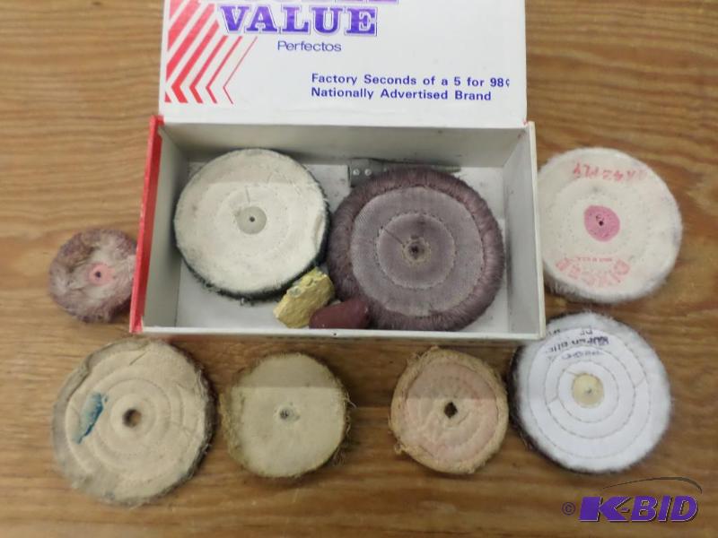 box of polishing buffs...