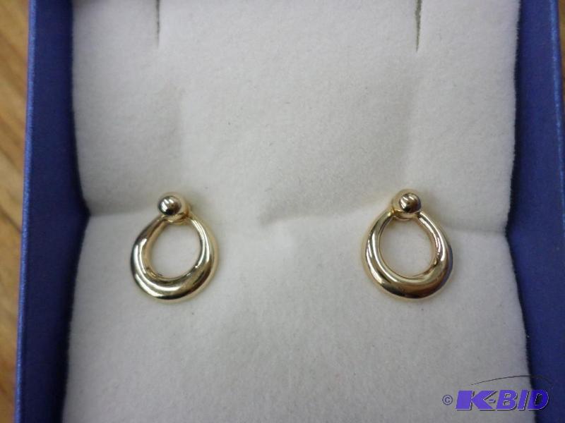 1.5 gram 14kt yellow gold earring jackets and...