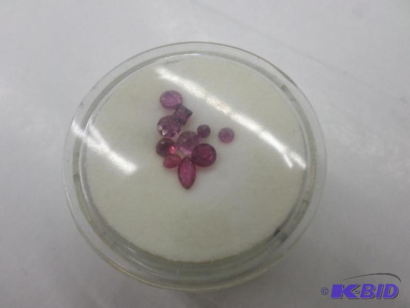 loose mixed Rubies 1.15 ct...