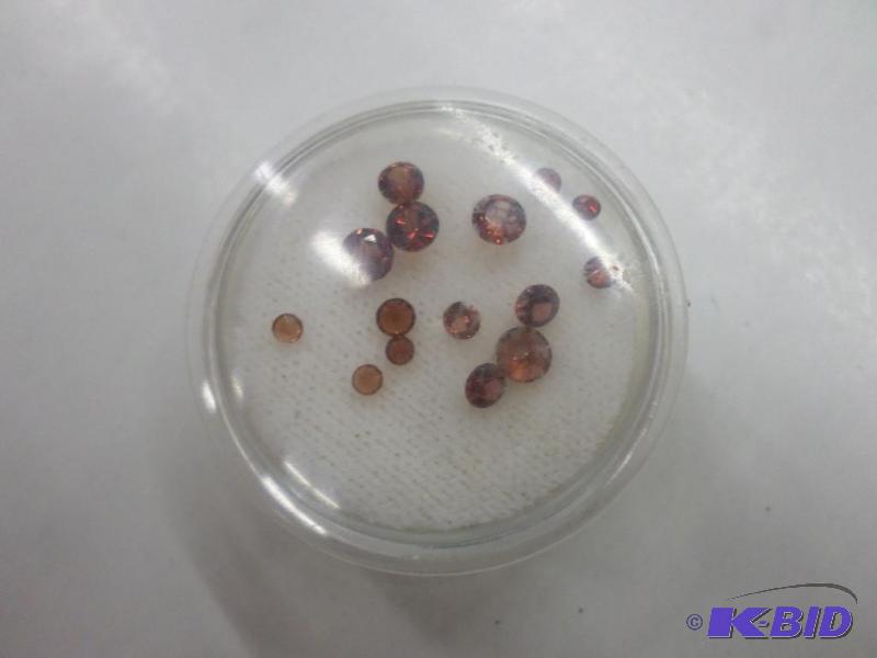 loose round Garnets 1.70ct...