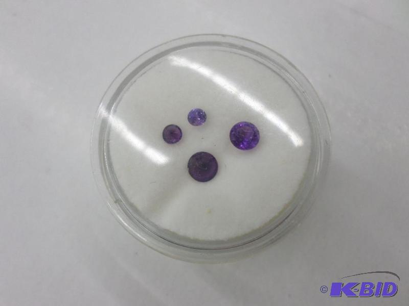 loose round Amethysts .55ct...