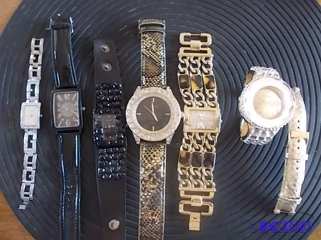 6-Ladies Watches (2-Bebe, 1-Guess, Others), 1...