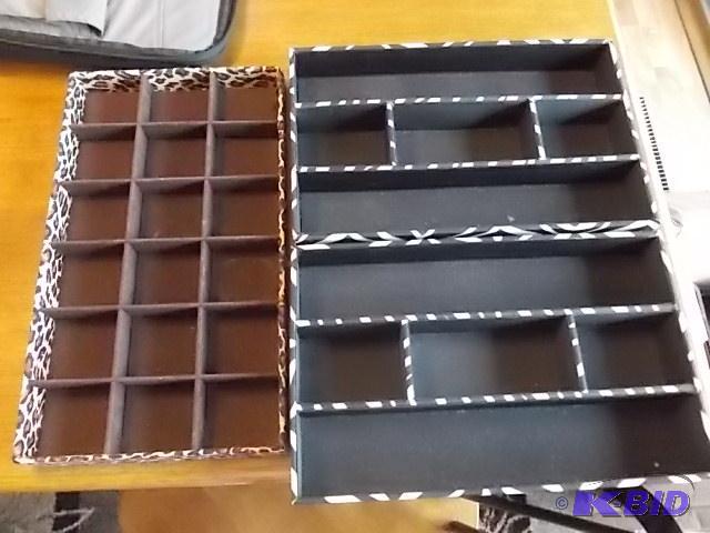 3-Jewelry Drawer Organizers (Cheetah &amp Ze...