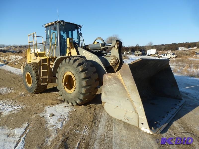 2008 John Deere 824J Wheel Loader