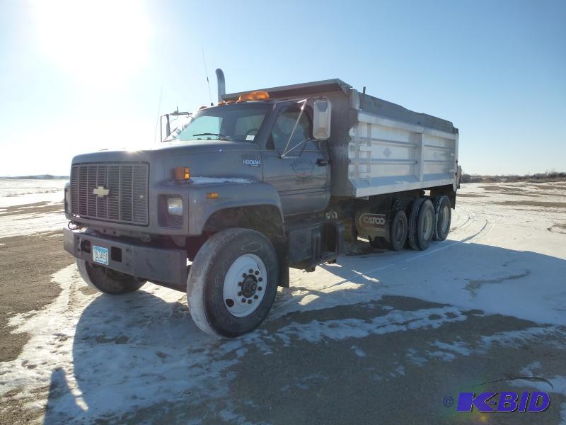 1995 GMC Kodiac&nbspTri- axle dump truck Ha...