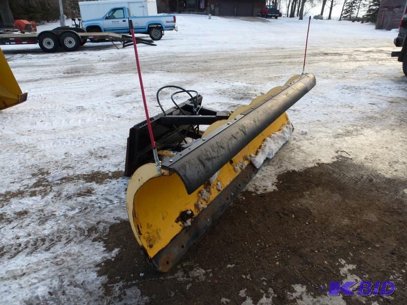 Snow Wolf Skid steer blade 9 wide hydraulic...