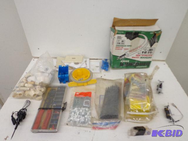 lot 118 image: Electrical Wire   Outdoor Wire  Spring Connec...