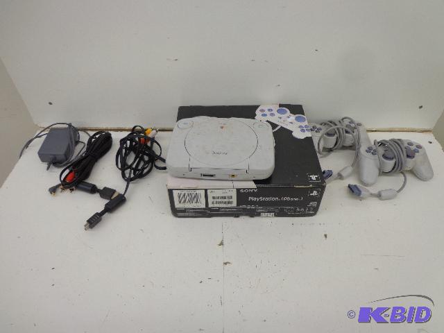 lot 134 image: Sony PS One   Playstation One with 2 Controll...