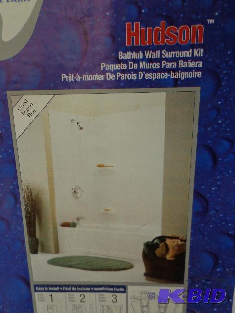 lot 15 image: Bathtub Surround   ASB Brand  New in Box  Mod...
