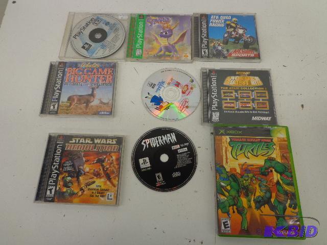 lot 150 image: Playstation One Games and X-Box   Star Wars D...