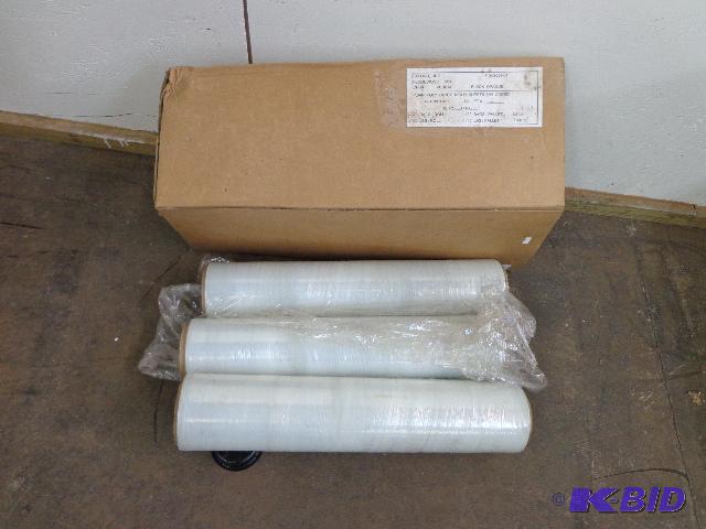 lot 28 image: Shrink Wrap   3 Rolls   Handy Item to ha...