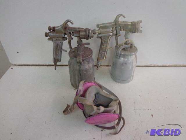 lot 37 image: Painting Equipment   Pair of Paint Sprayers &...
