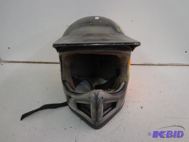 lot 39 image: MX Helmet   Custom Painted  X- Large  Unknown...