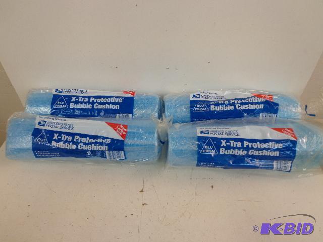 lot 40 image: Bubble Wrap   4 New Rolls  16"  Nice to ...