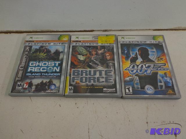 lot 53 image: X-Box Platinum Hits    007 Agent Under F...