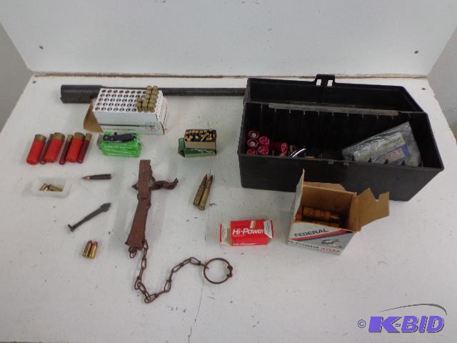 lot 57 image: Various Gun Supplies   Topper Model 58 (20 Ga...