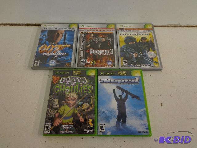 lot 60 image: X-Box Games   Amped (Freestyle Snowboard...