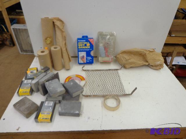 lot 98 image: PainterMudding Supplies   Multiple Sanding B...
