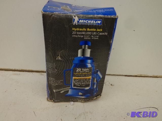 Bottle Jack Michelin Hydraulic Jack 20 Ton... | North Auctions December ...