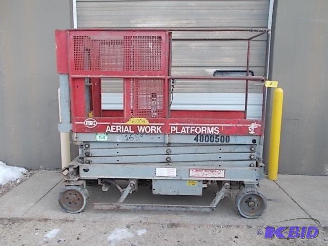 MEC Model 220AM Scissor Lift, 30&quot x 80&q...