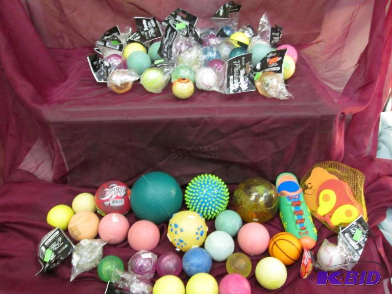 misc. balls for kids and dogs...