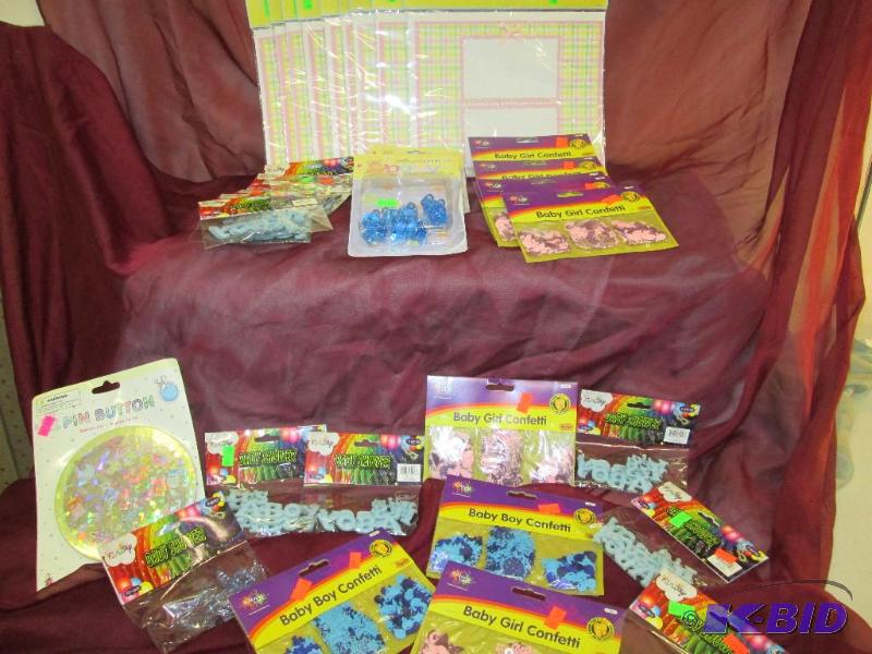 baby craft items, boy and girl...
