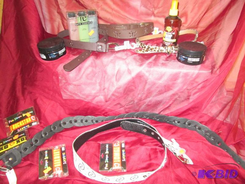 Belts size medium 5, Moisturing hair treatmen...
