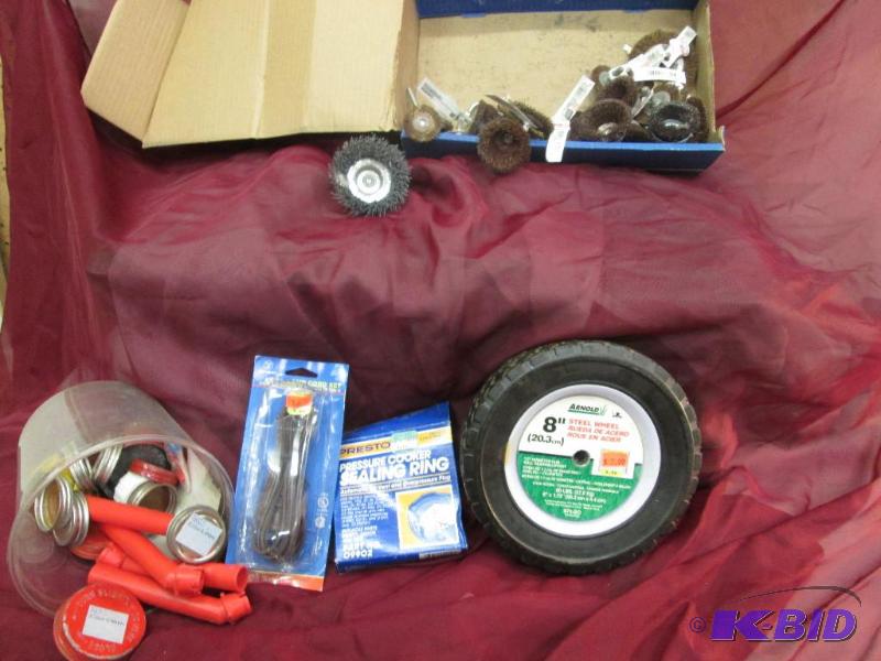 29 assorted steel wire flat mounted wire brus...
